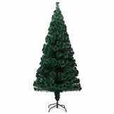 Kunstkerstboom 180cm Glasvezel Groen - 85% Korting