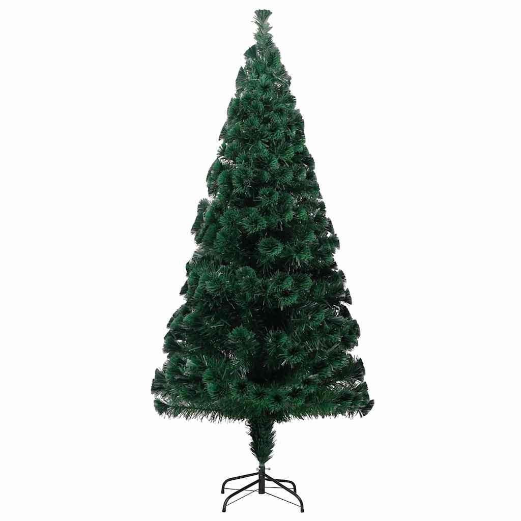 vidaXL Kunstkerstboom met standaard 180 cm glasvezel groen