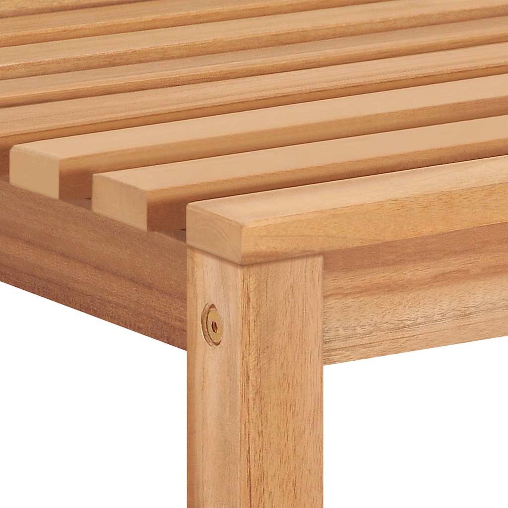 vidaXL Tuinstoelen 2 st massief teakhout