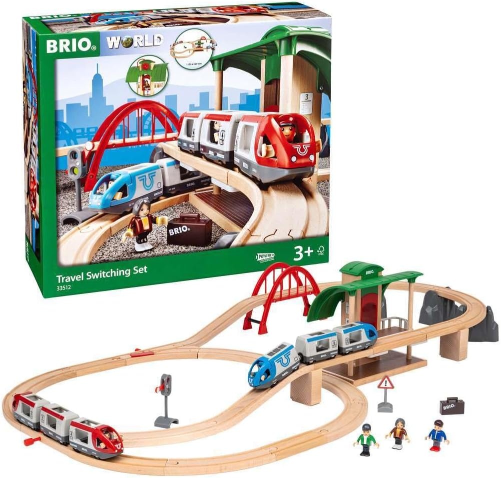 BRIO Treinset met perron - 33512