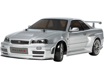 Tamiya 300058605-1:10 RC Nismo R34 GT-R Z-Tune (TT-02D)
