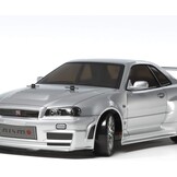 Tamiya 300058605-1:10 RC Nismo R34 GT-R Z-Tune (TT-02D)