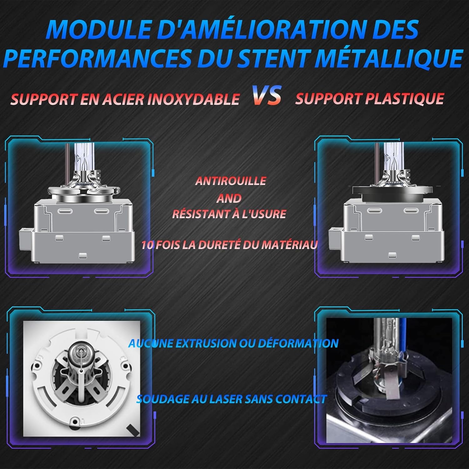 Xenon HID Autolamp D1S 35W 6000K Wit 12V (set van 2)