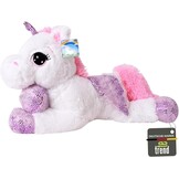 TE-Trend Zachte stoffen eenhoorn 60 cm - creatieve knuffeleenhoorn voor behaaglijke uren en magische avonturen
