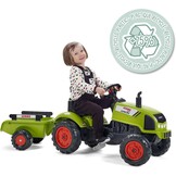 Falk Claas Tractor Arion 410 Set 2/5 | Tractor voor kinderen – buitenspel – gemaakt in Frankrijk – stuurwiel met claxon – 75% gerecycled kunststof – 2041C