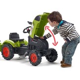 Falk Claas Tractor Arion 410 Set 2/5 | Tractor voor kinderen – buitenspel – gemaakt in Frankrijk – stuurwiel met claxon – 75% gerecycled kunststof – 2041C