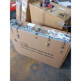 Zwarte Massagetafel 3-delig Aluminium 185x70cm - 39% Korting