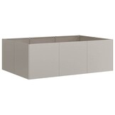 vidaXL Plantenbak roestig 120x80x40 cm weervast staal