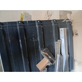 vidaXL Plantenbak verhoogd 160x80x77 cm gegalvaniseerd staal antraciet