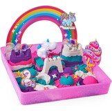 Kinetic Sand Magic Sand - Kingdom of the Unicorns 907 g + 8 Moulds - Create Different Hypnotizing Shapes with This Magical and Colourful Sand Like Modelling Clay - Children's Toy 3 Years and Above