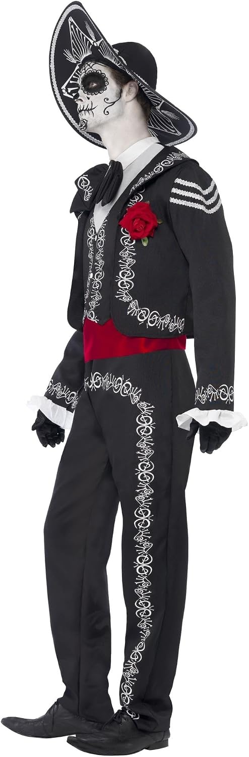 Day of the Dead Senor Bones Costume - XL (XL)