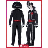 Day of the Dead Senor Bones Costume - XL (XL)