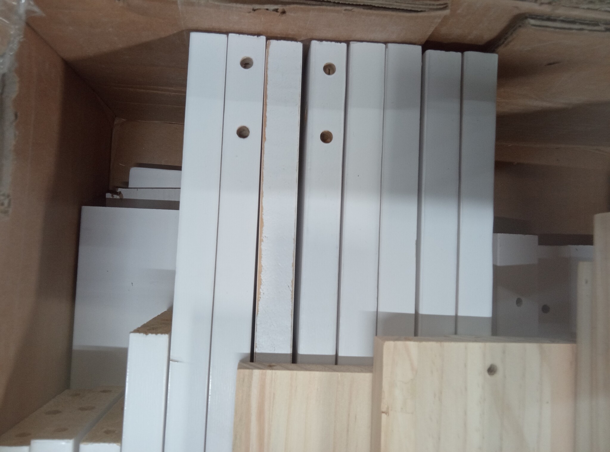 vidaXL Slaapbank zonder matras 80x200 cm massief grenenhout wit