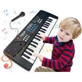 37 Toetsen Piano voor kinderen Musical Piano, kinderen Pianos toetsenbord met microfoon draagbare elektronische toetsenborden voor beginners muzikaal speelgoed voor 3 4 5 6 7 jaar oude meisjes jongens
