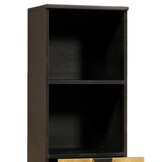 Badkamerkast Zwart/Goud Mangohout - 35% Korting