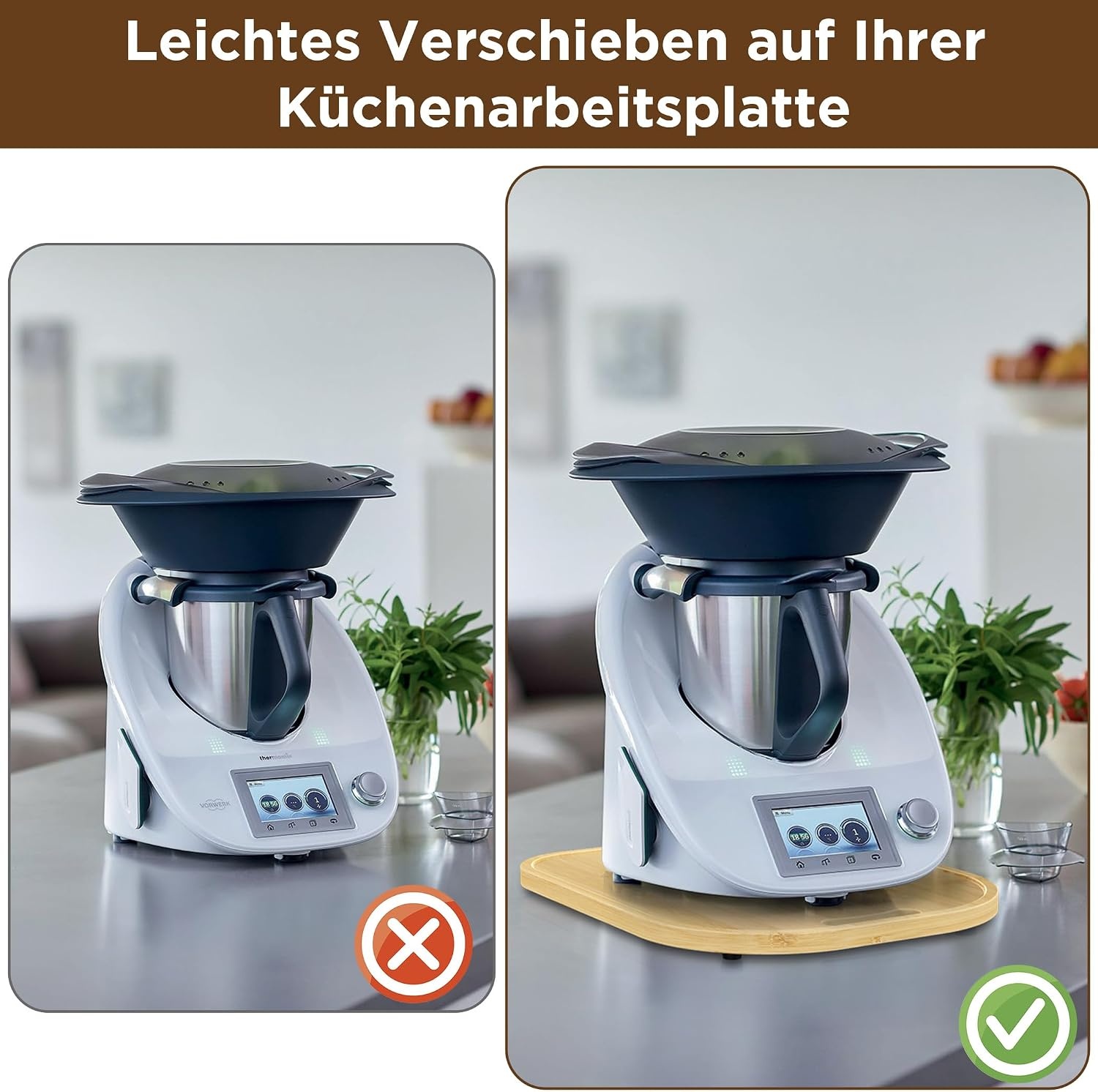 Houten Sliding Board voor Thermomix TM5/TM6 - 74% Korting