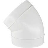 Kunststof Buisbocht 45 graden Ø 125mm - 80% Korting!