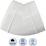 Kunststof Buisbocht 45 graden Ø 125mm - 80% Korting!