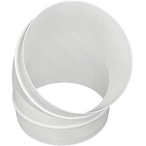 Kunststof Buisbocht 45 graden Ø 125mm - 80% Korting!