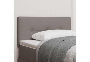 Hoofdbord Taupe 90cm Stof met 78% Korting