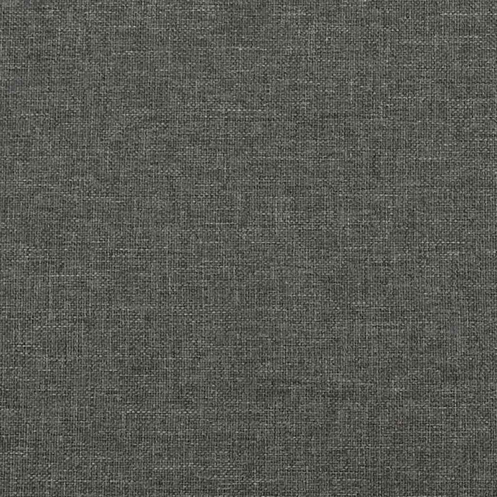 Hoofdbord Donkergrijs Stof 100x5x78/88 cm (83% Korting)