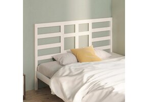 Hoofdbord Massief Grenenhout Wit 166x4x104 cm - 78% Korting!