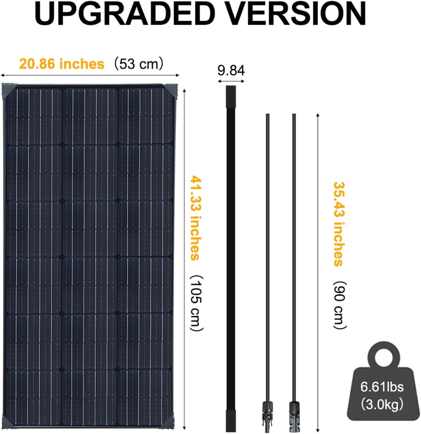 Zonnepaneel Kit Flexibel voor Camper Boot Caravan Schuur Off-grid | 200W (2x 100W) 12V Monokristallijn met 20A Laadregelaar