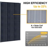 Zonnepaneel Kit Flexibel voor Camper Boot Caravan Schuur Off-grid | 200W (2x 100W) 12V Monokristallijn met 20A Laadregelaar