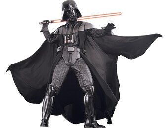 Rubie's 3909877 - Supreme Edition Darth Vader Adult, STD, schwarz