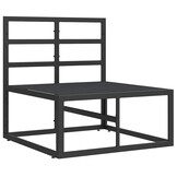 Moderne Aluminium Tuinstoel Zwart - 57% Korting