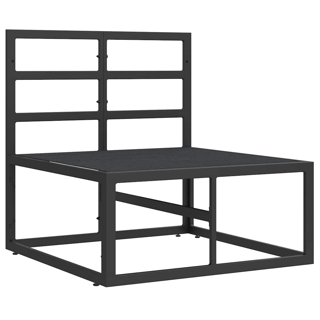 Moderne Aluminium Tuinstoel Zwart - 57% Korting