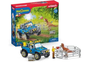 Dinosaurus Speelset met Voertuig & Onderzoeker - 40% Korting