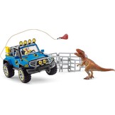 SCHLEICH 41464n Off-road voertuig met dino buitenpost dinosaurussen speelgoed speelset voor kinderen van 4-12 jaar