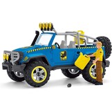 SCHLEICH 41464n Off-road voertuig met dino buitenpost dinosaurussen speelgoed speelset voor kinderen van 4-12 jaar