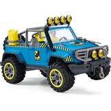 SCHLEICH 41464n Off-road voertuig met dino buitenpost dinosaurussen speelgoed speelset voor kinderen van 4-12 jaar