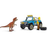 SCHLEICH 41464n Off-road voertuig met dino buitenpost dinosaurussen speelgoed speelset voor kinderen van 4-12 jaar
