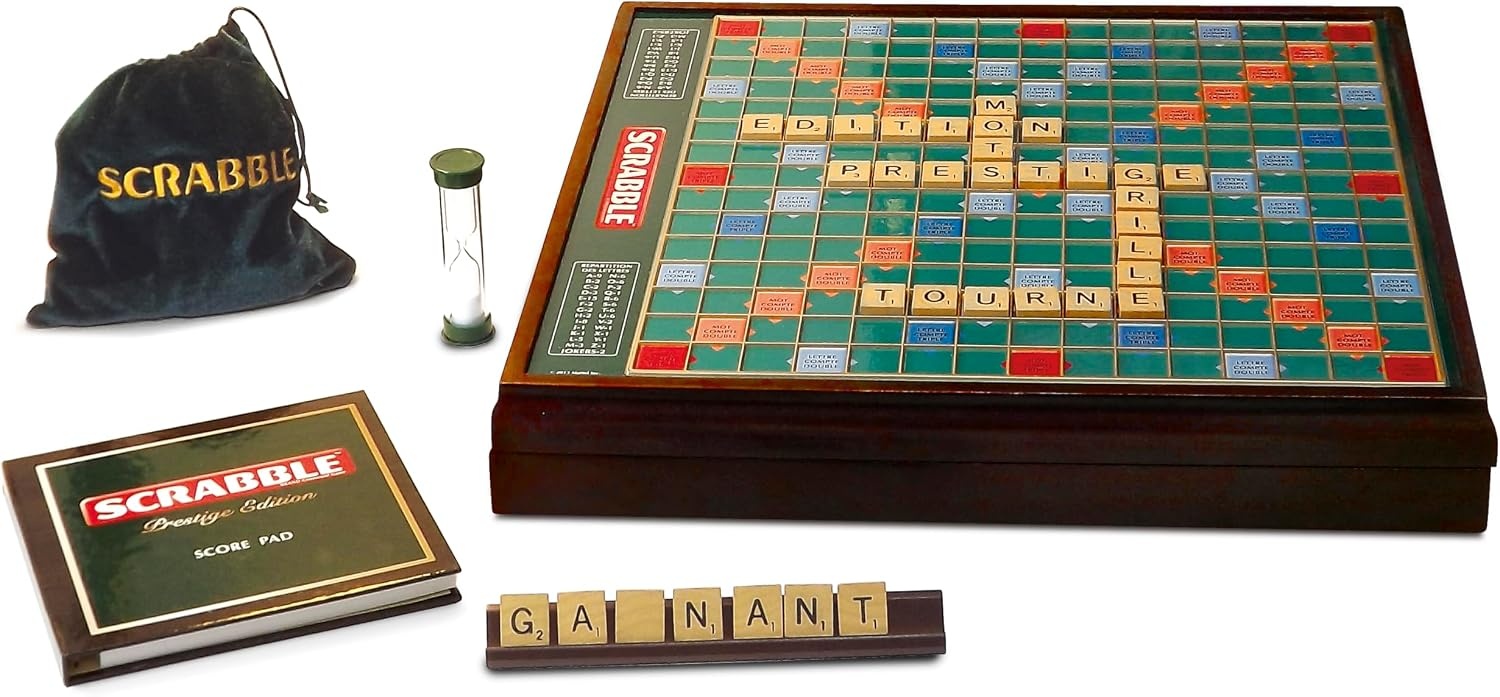 Megableu 855049 Scrabble Prestige Edition [French Language Version]