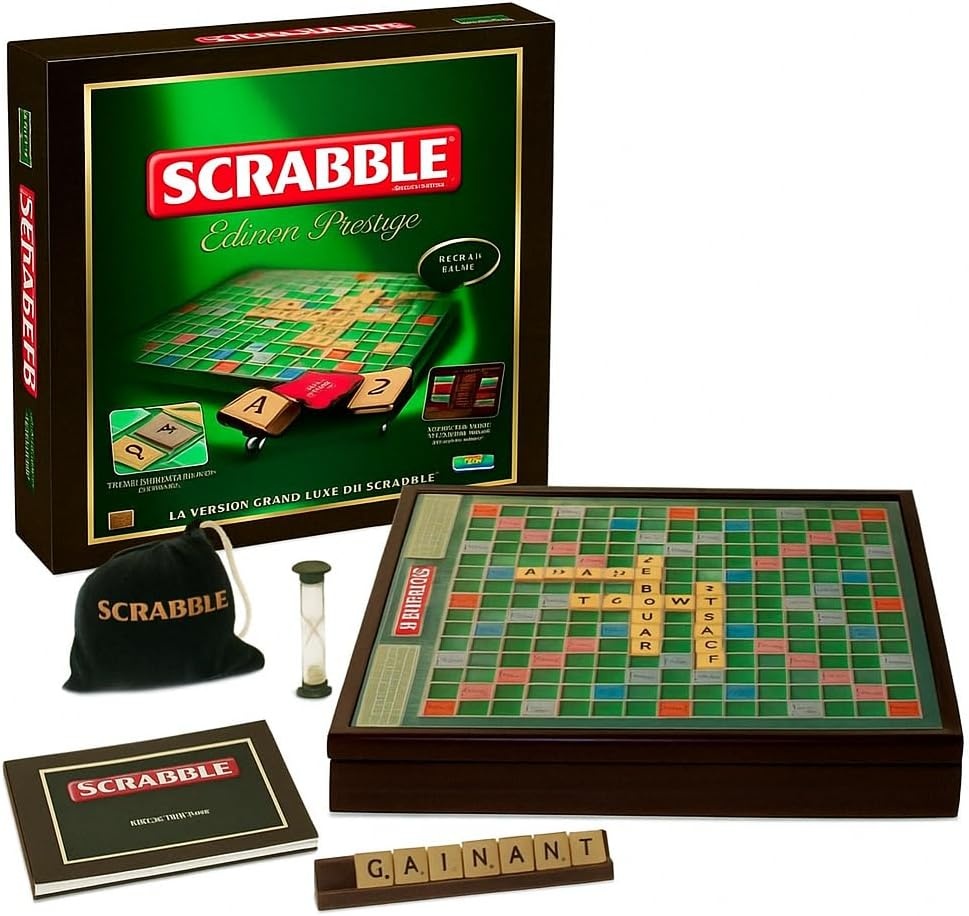 Megableu 855049 Scrabble Prestige Edition [French Language Version]