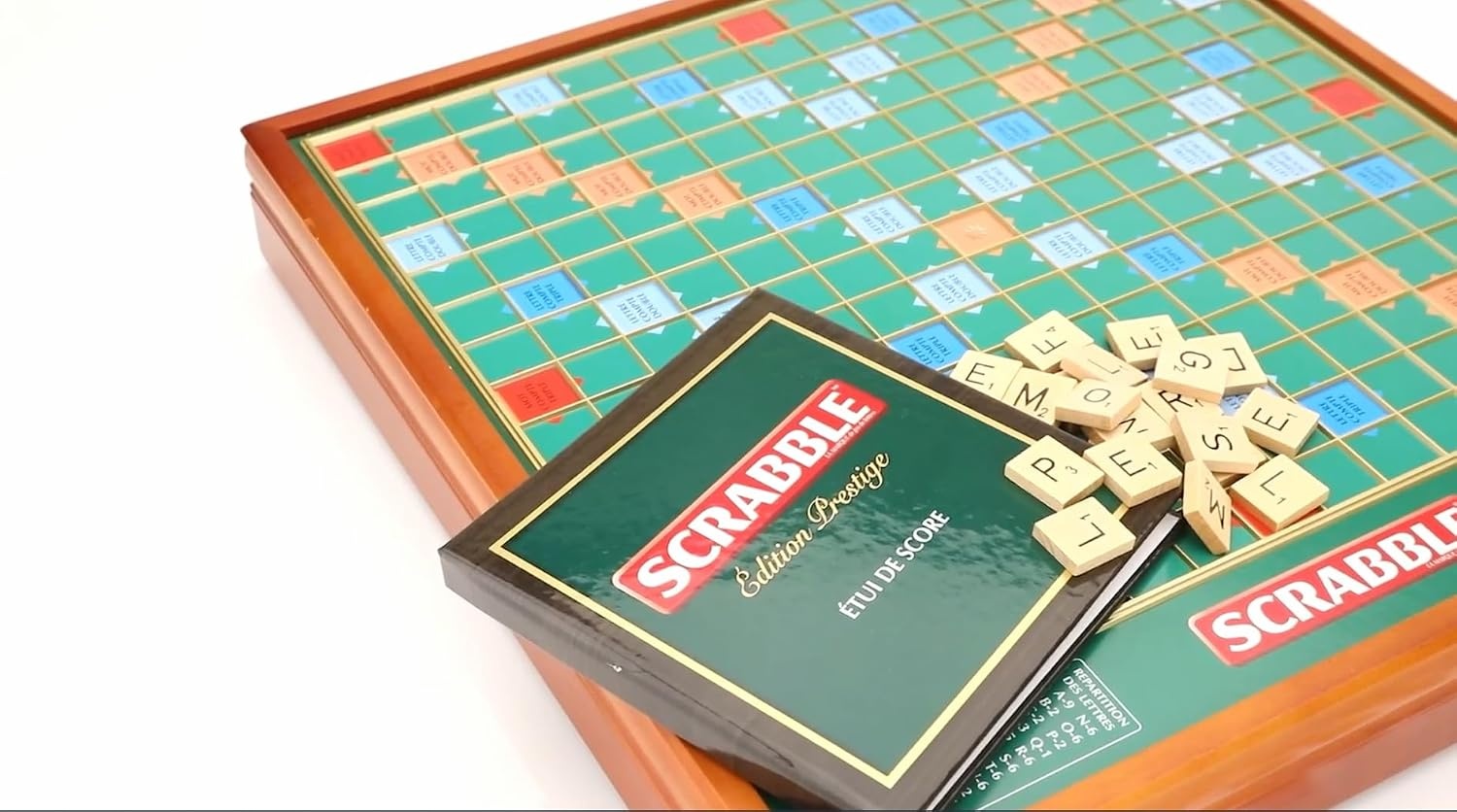 Megableu 855049 Scrabble Prestige Edition [French Language Version]