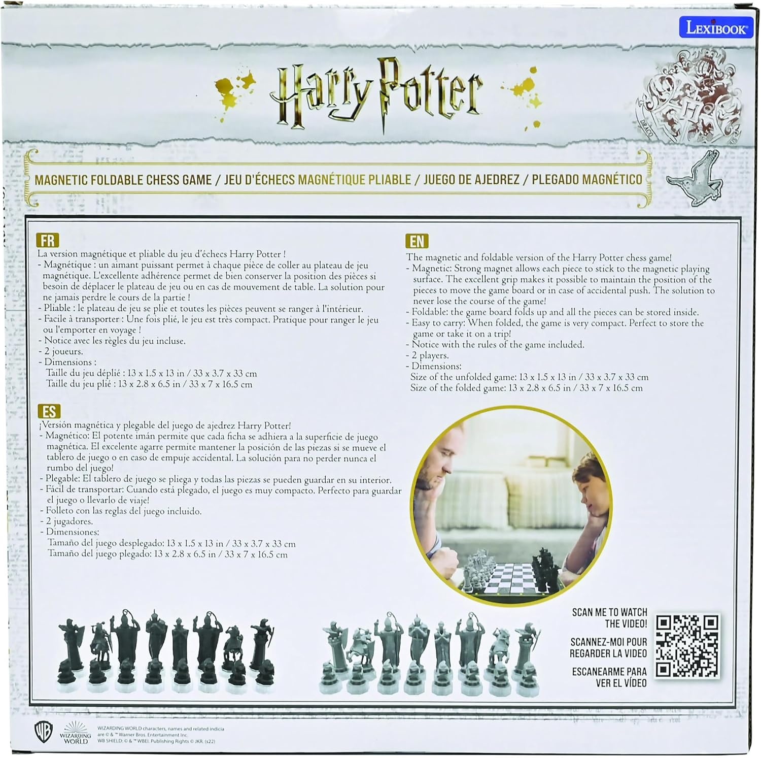 Magnetisch Harry Potter Schaakspel - 34% Korting!