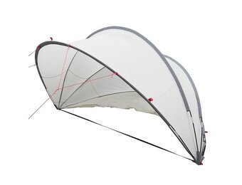 vidaXL Pooldome 405 x 405 x 192 cm 185T polyester met PU-coating