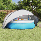 vidaXL Pooldome 405 x 405 x 192 cm 185T polyester met PU-coating