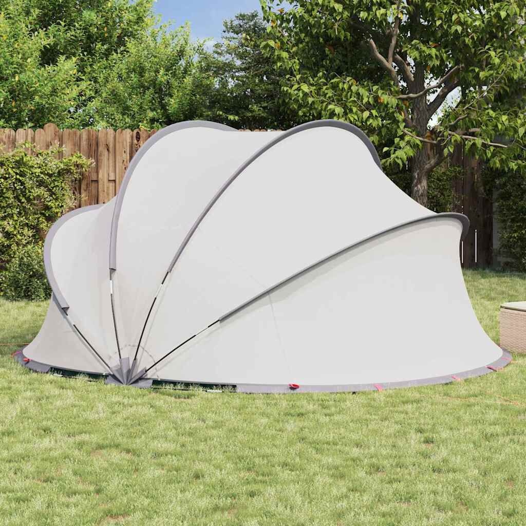vidaXL Pooldome 405 x 405 x 192 cm 185T polyester met PU-coating