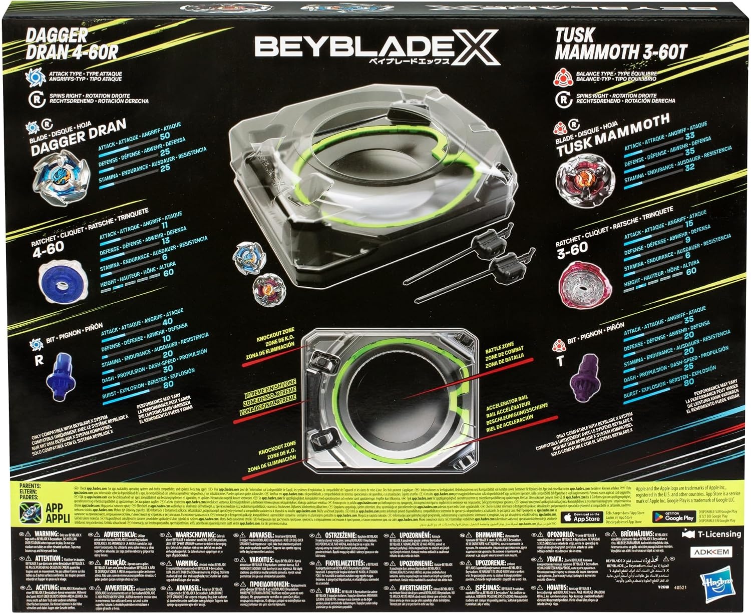 Hasbro Beyblade X Xtreme Battle-set