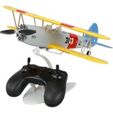 Amewi AMXFlight N2S-2 Stearman 360mm 6G/3D 6-kanaals RTF op afstand bestuurbaar vliegtuig RC