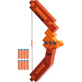 Nerf Minecraft Bow-dartblaster, doorladen met terugtrekpees, 8 Nerf N1-darts, alleen te gebruiken met Nerf N1-dartblasters, leeftijd 8+