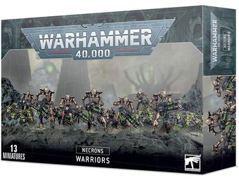 Warhammer 40k - Necron Warriors, Zwart
