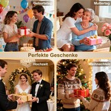 Digitale fotolijst 10,1 inch IPS-scherm met 32GB USB-stick, bewegingssensor, wandmonteerbaar, zonder WiFi, kalender, timer, foto/video/muziekspeler