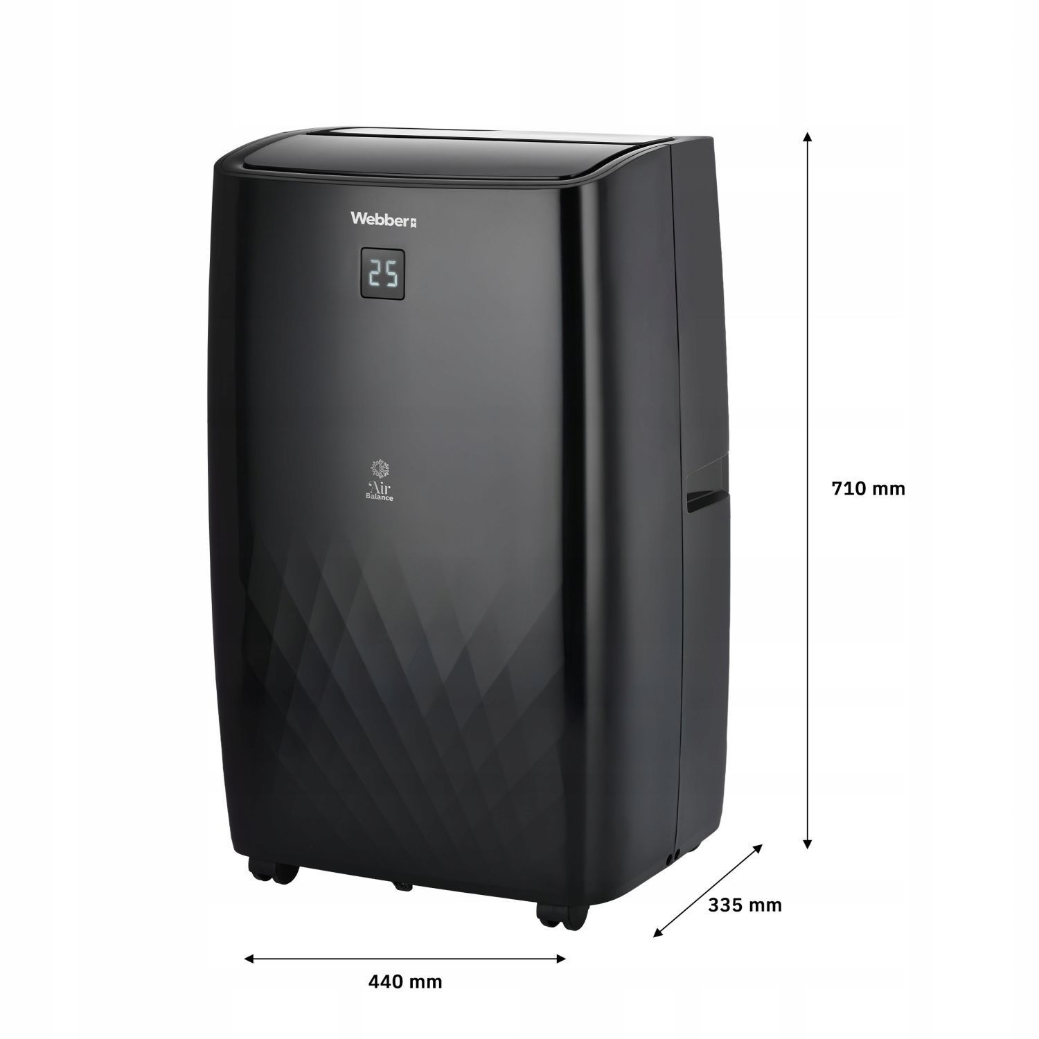 Mobiele airco 9000 BTU - wifi - verwarmen en ontvochtigen