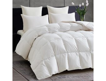 Dekbed Winter 200x200 cm 50% dons 50% veren 100% katoen overtrek anti-allergie Oeko-Tex 100 Downpass